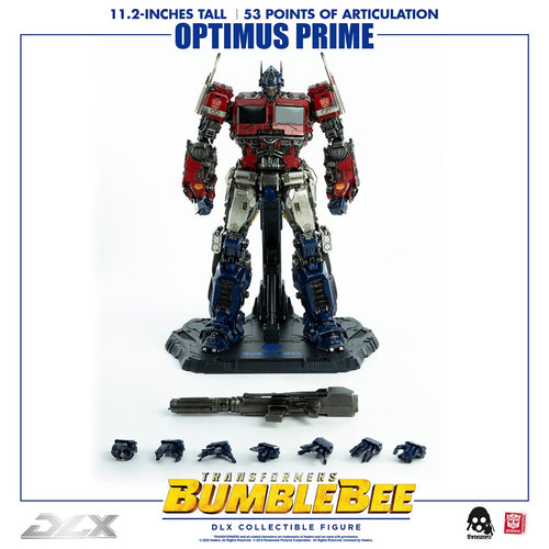 Threezero Transformers Bumblebee Optimus Prime DLX