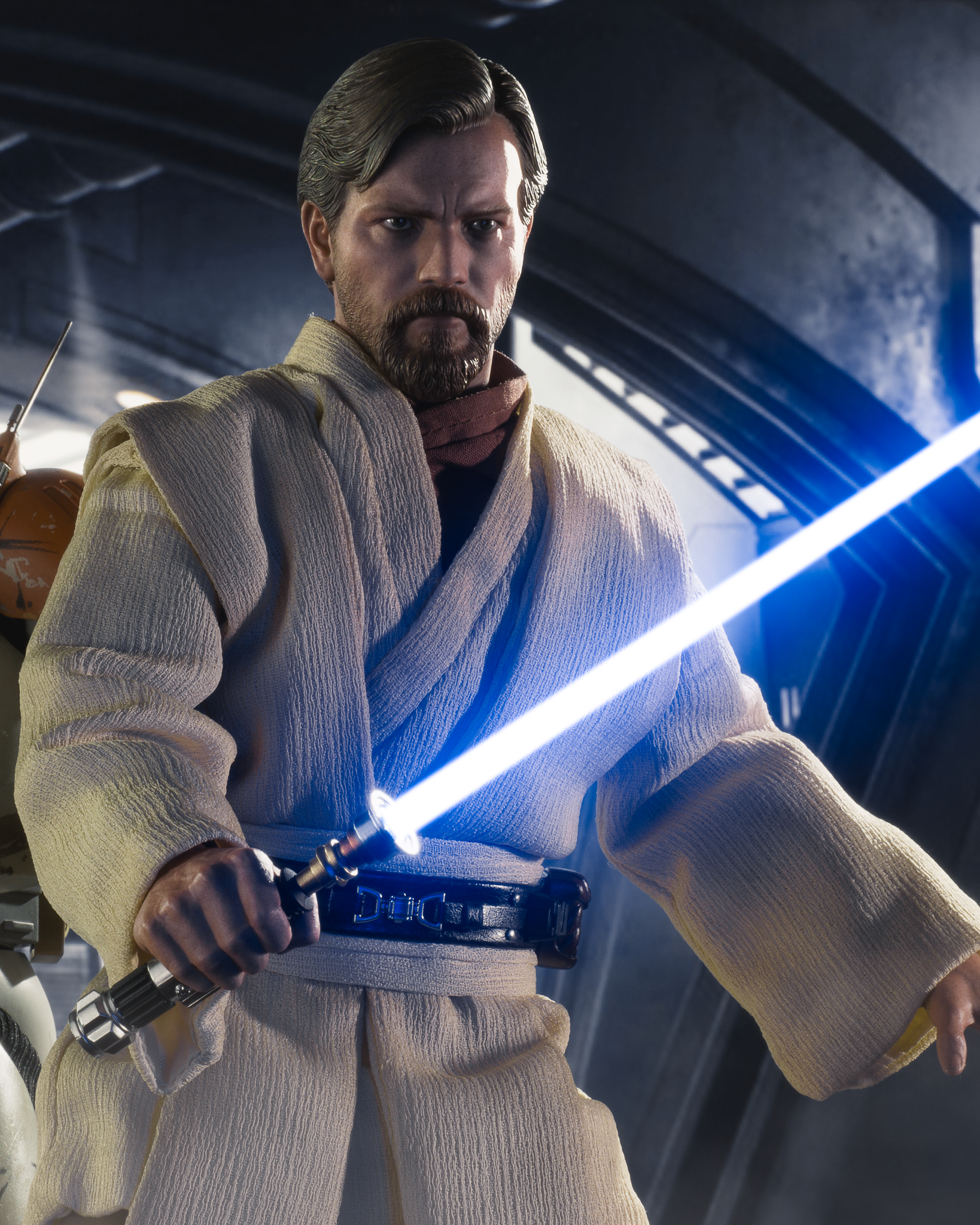 Hot toys MMS478 Star Wars Obi Wan Kenobi deluxe – Pop