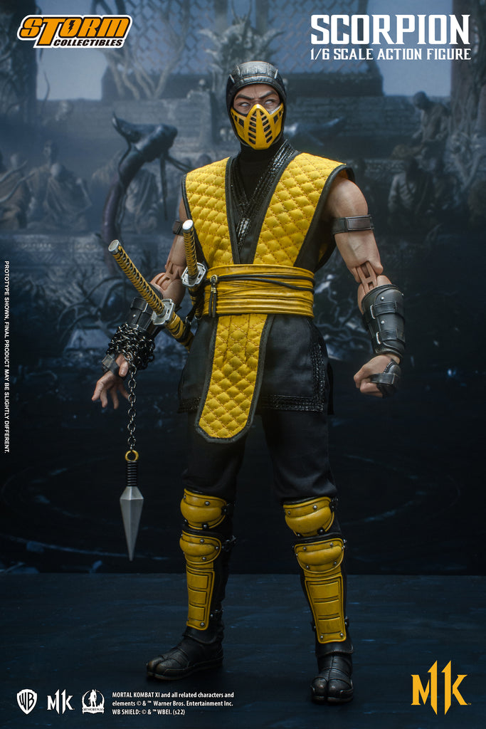 ゲームキャラクター Storm Collectibles Scorpion Storm Collectibles Scorpion 1/6 Scale Action Figure – Pop Collectibles