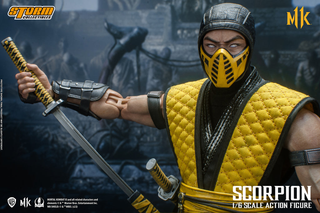 Mortal Kombat XI Scorpion 1/6 Scale Figure