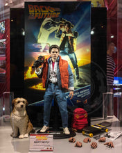 Load image into Gallery viewer, Hot toys MMS573 Back to the Future Marty McFly and Einstein Collectible Set