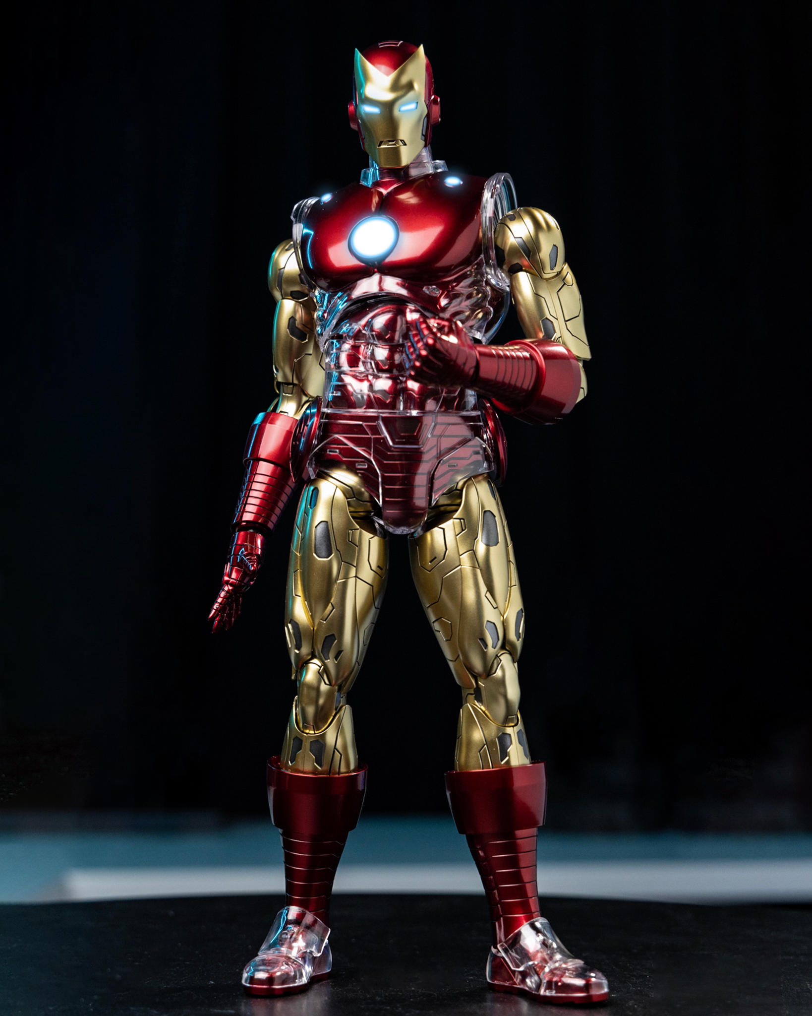 Hot toys - Iron Man Deluxe - Marvel The Origins Collection Comic