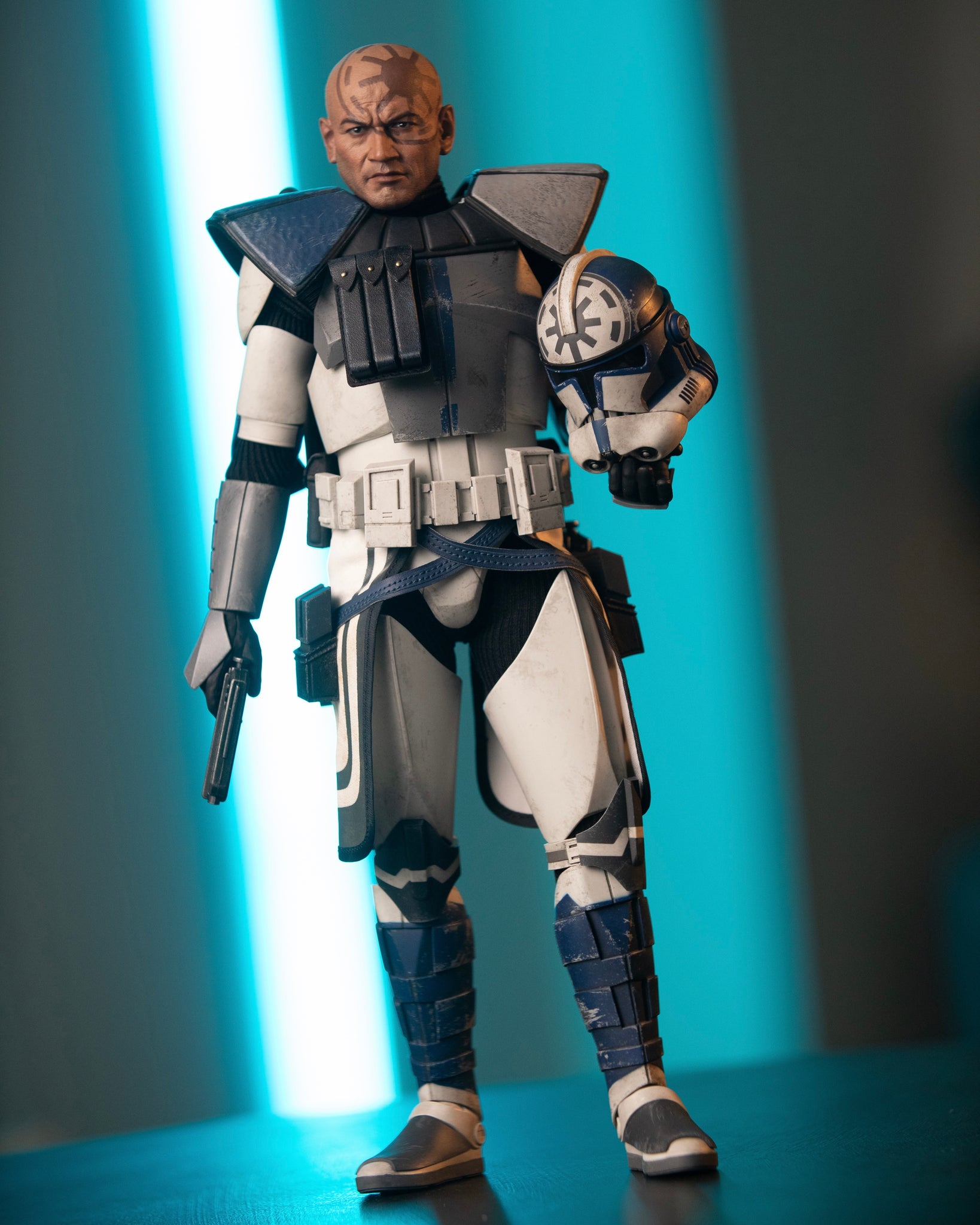 Custom Hot Toys 1/6 Clone Commander Seas 