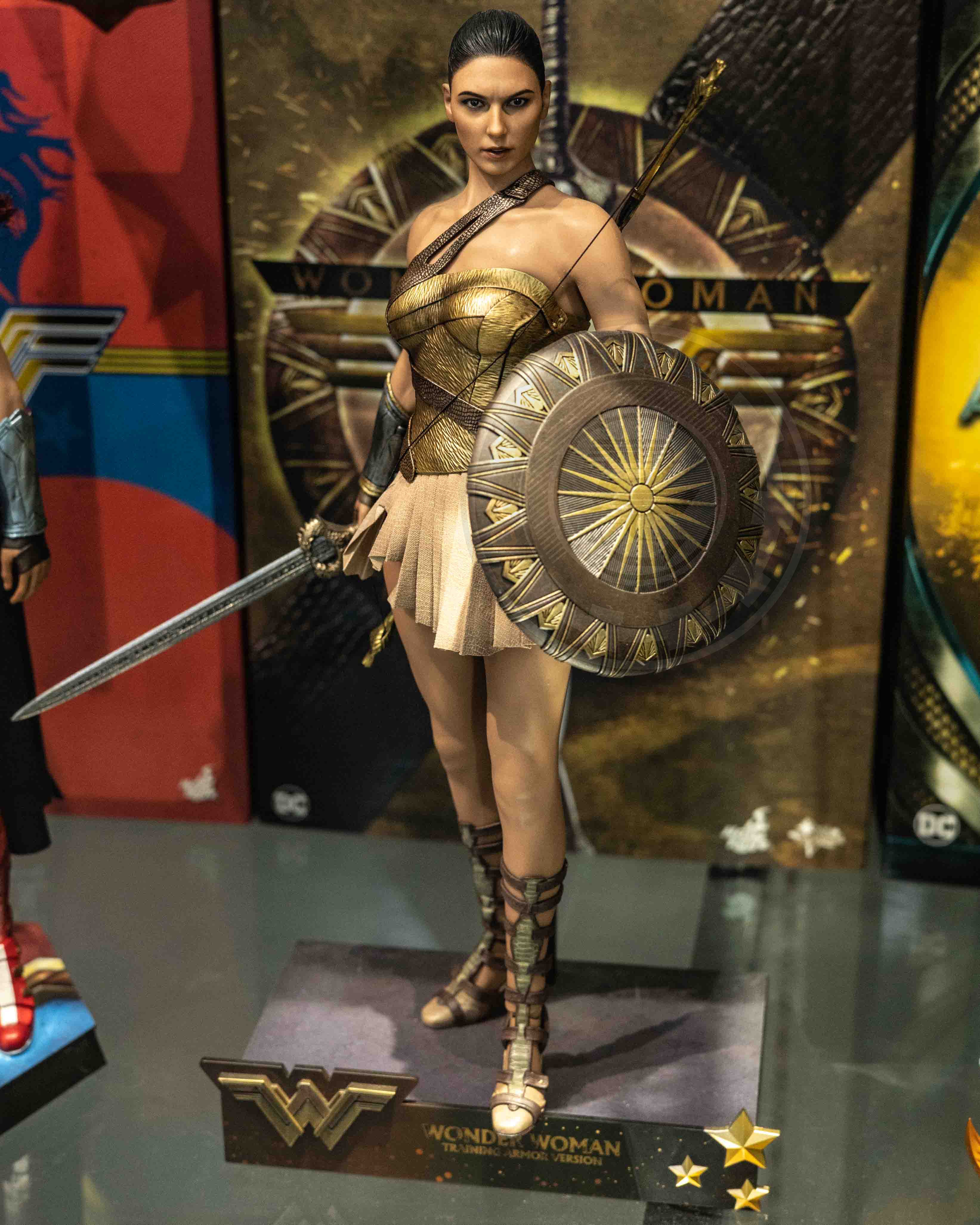 Hot toys MMS424 DC Wonder Woman Training Armor Version – Pop