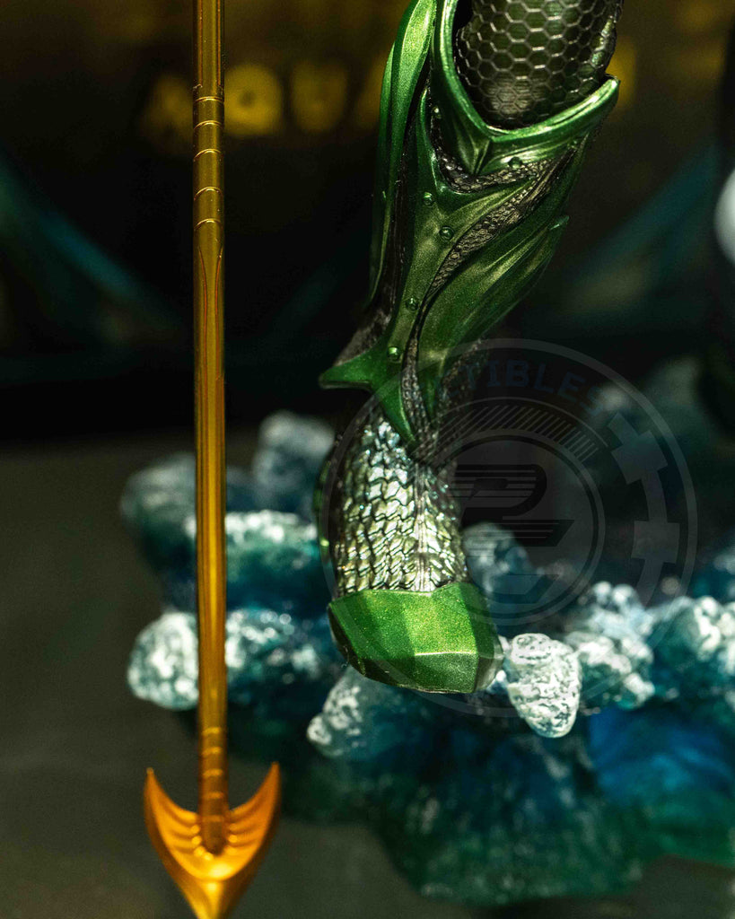 Hot toys MMS518 DC Aquaman Aquaman Gold Chrome Suit