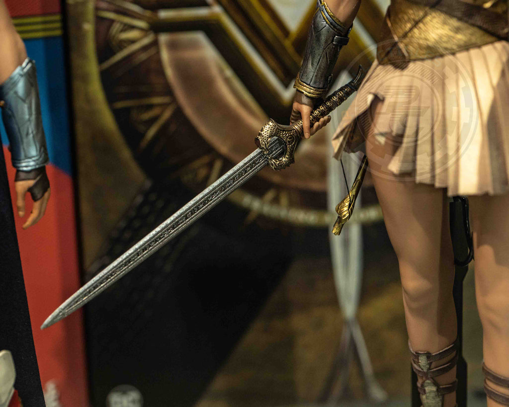 Hot toys wonder woman training hot sale armor review