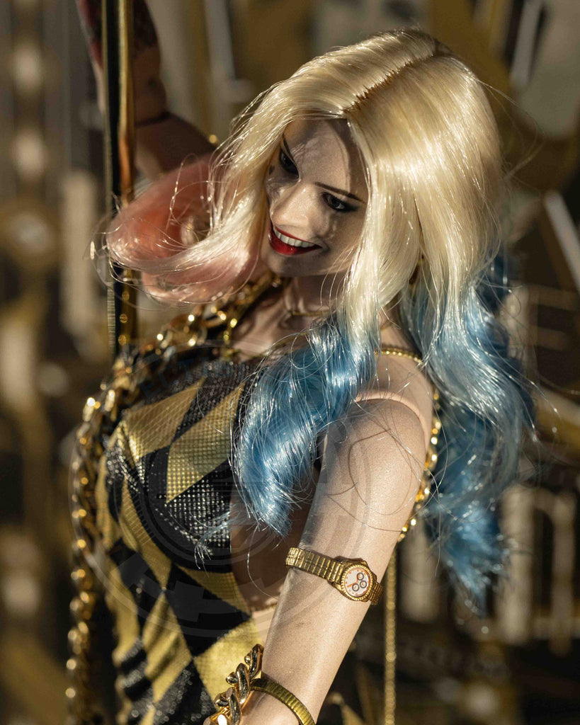 Harley Quinn Cosplay Bracelets - Rhinestoned with Swarovski Crystals | eBay