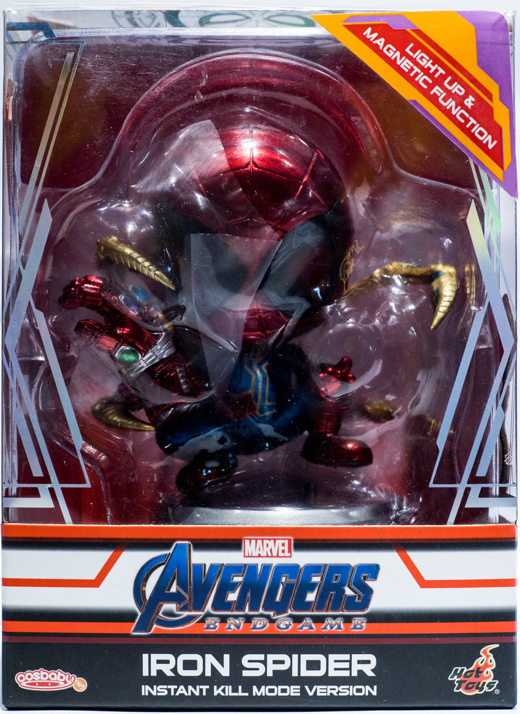 Hot Toys COSB654 Avengers Endgame Iron Spider (Instant Kill Mode Version) Cosbaby (S) Bobble-Head