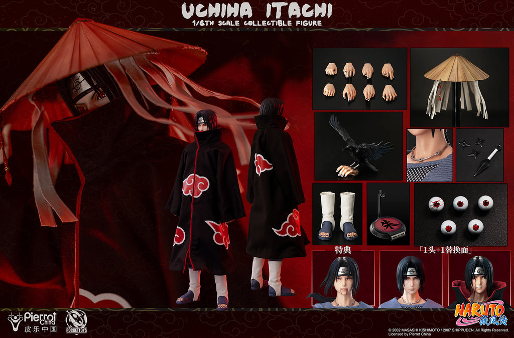 Rocket Toys ROC003 Naruto Uchiha Itachi 1/6 Figure