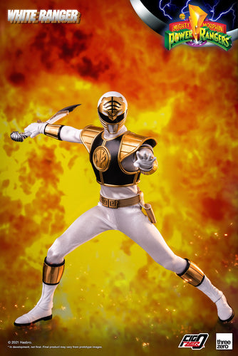 Threezero Mighty Morphin Power Rangers White Ranger
