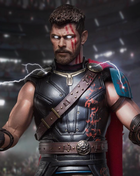 Hot Toys Gladiator Thor Deluxe - Thor: Ragnarok (MMS445)