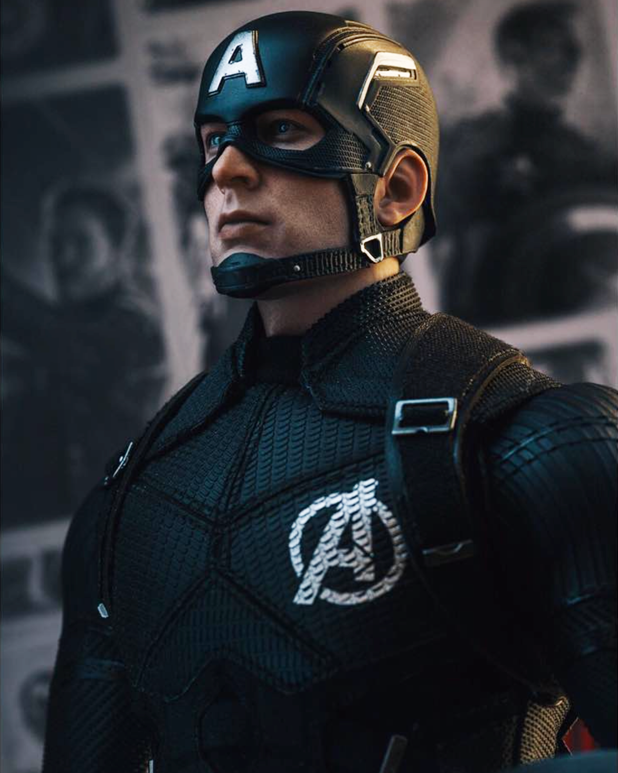 Hot toys captain america concept deals art