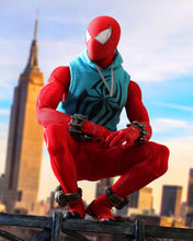 Load image into Gallery viewer, Hot Toys VGM34 Spiderman PS4 Scarlet Spider Suit 1/6 Scale Collectibles Figure