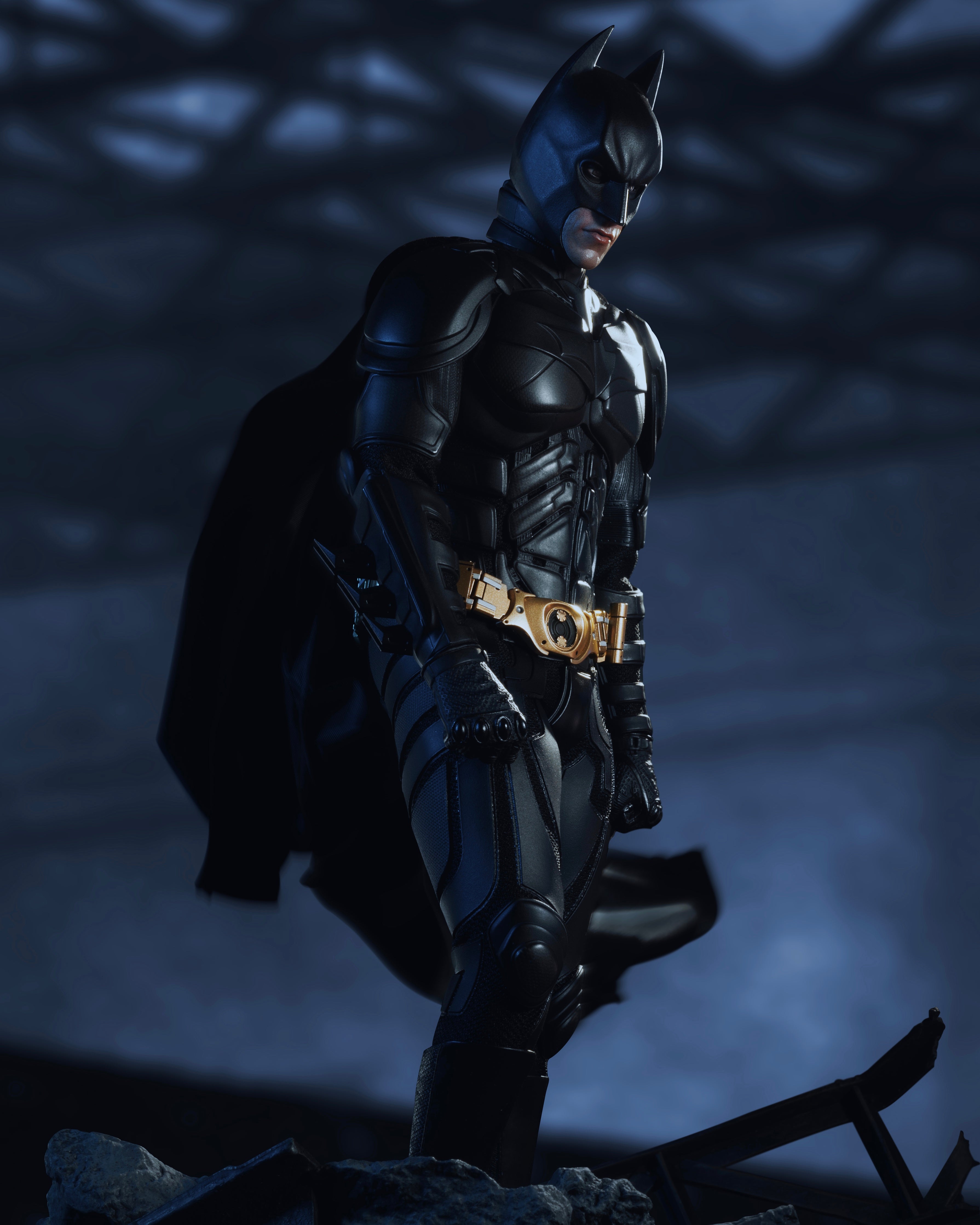 Hot toys DX19 DC Batman The Dark Knight Rises Batman 1/6 Scale