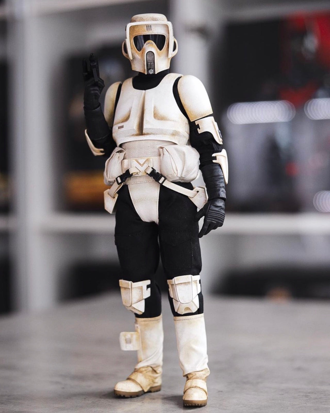 hottoys ホットトイズ TMS016 スカウト・トルーパー Trooper Amazon.com: Hot Toys 1:6 Imperial Scout Trooper - Star Wars