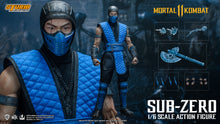 Load image into Gallery viewer, Storm Collectibles SUB-ZERO 1/6 Scale Collectible Action Figure