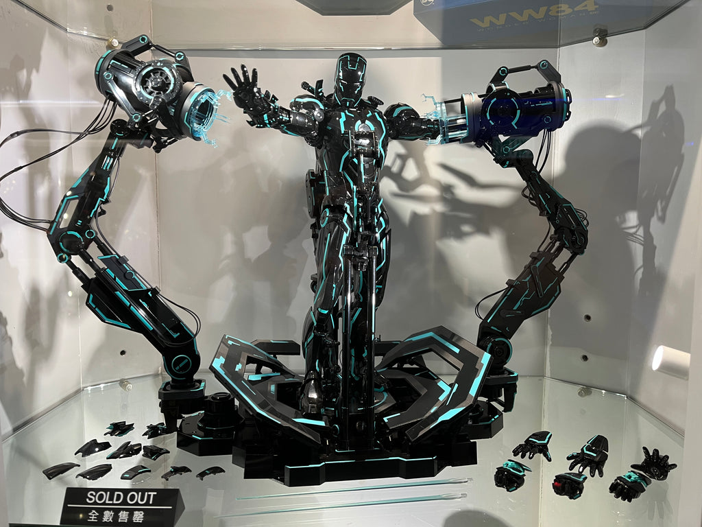 Diecast Hot Toys Iron Man Mark With Gantry Hot Toys MMS672D50