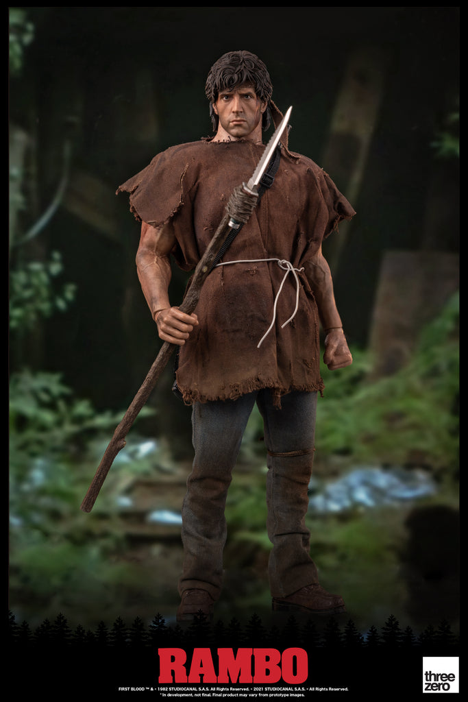 Three Zero Rambo Display Threezero Rambo First Blood John Rambo – Pop Collectibles