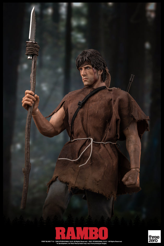 Three Zero Rambo Display Threezero Rambo First Blood John Rambo – Pop Collectibles
