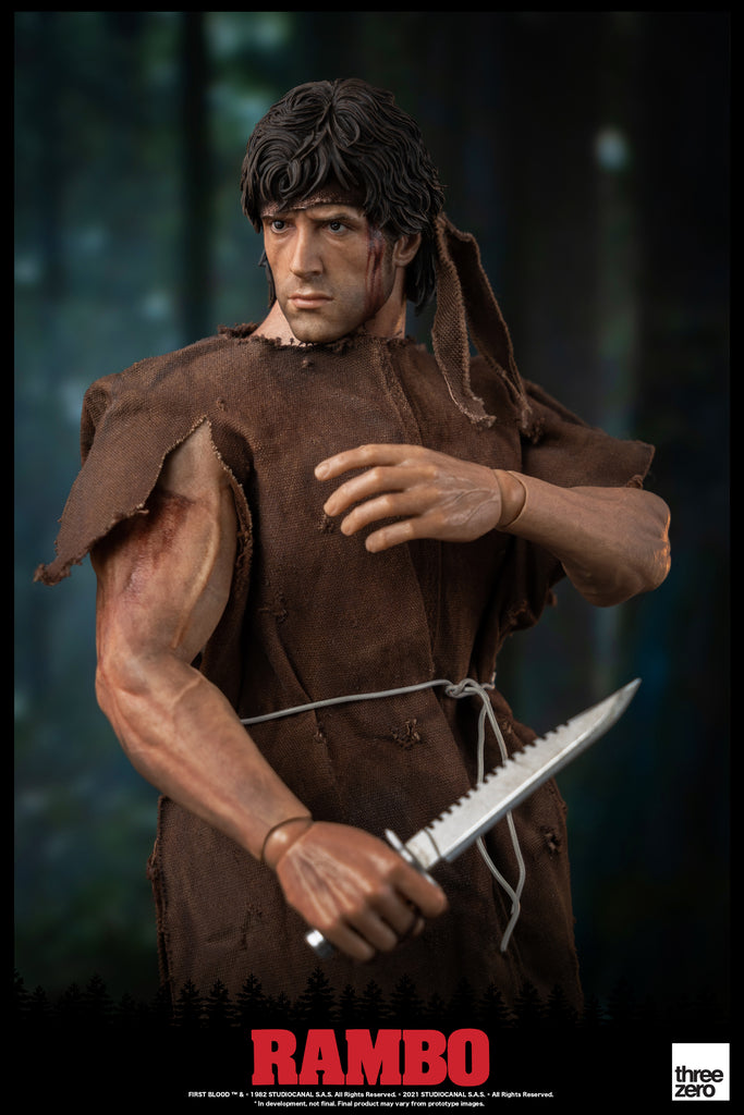 Three Zero Rambo Display Threezero Rambo First Blood John Rambo – Pop Collectibles