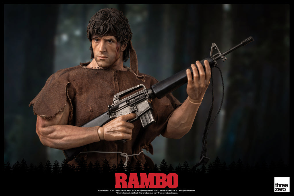 Threezero Rambo First Blood John Rambo