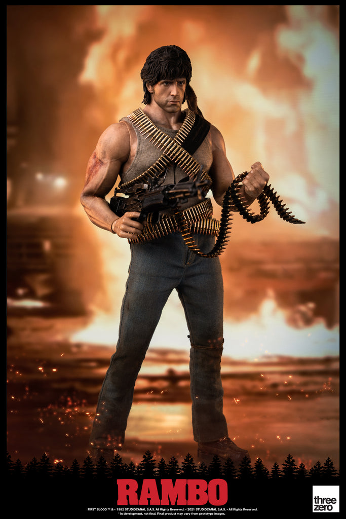 Threezero Rambo First Blood John Rambo