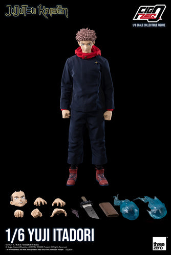 Preorder! Threezero Jujutsu Kaisen FigZero Yuji Itadori 1/6 Scale Collectibles Figure