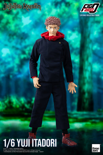 Preorder! Threezero Jujutsu Kaisen FigZero Yuji Itadori 1/6 Scale Collectibles Figure