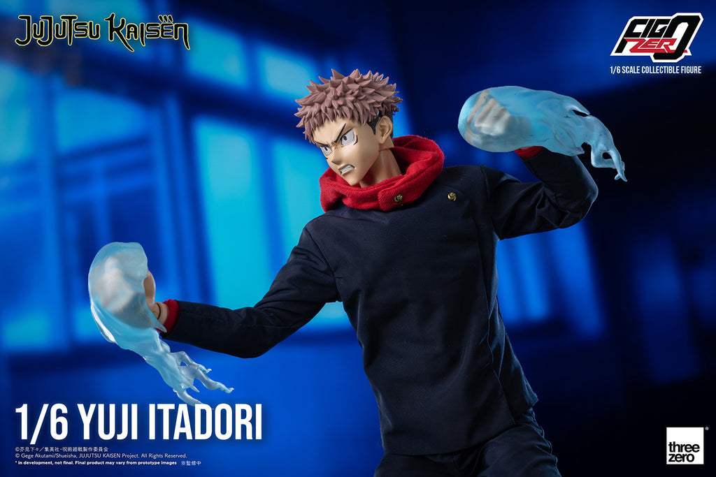 Preorder! Threezero Jujutsu Kaisen FigZero Yuji Itadori 1/6 Scale Collectibles Figure